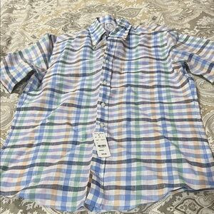 Brooks Brothers Pastel Plaid Shirt